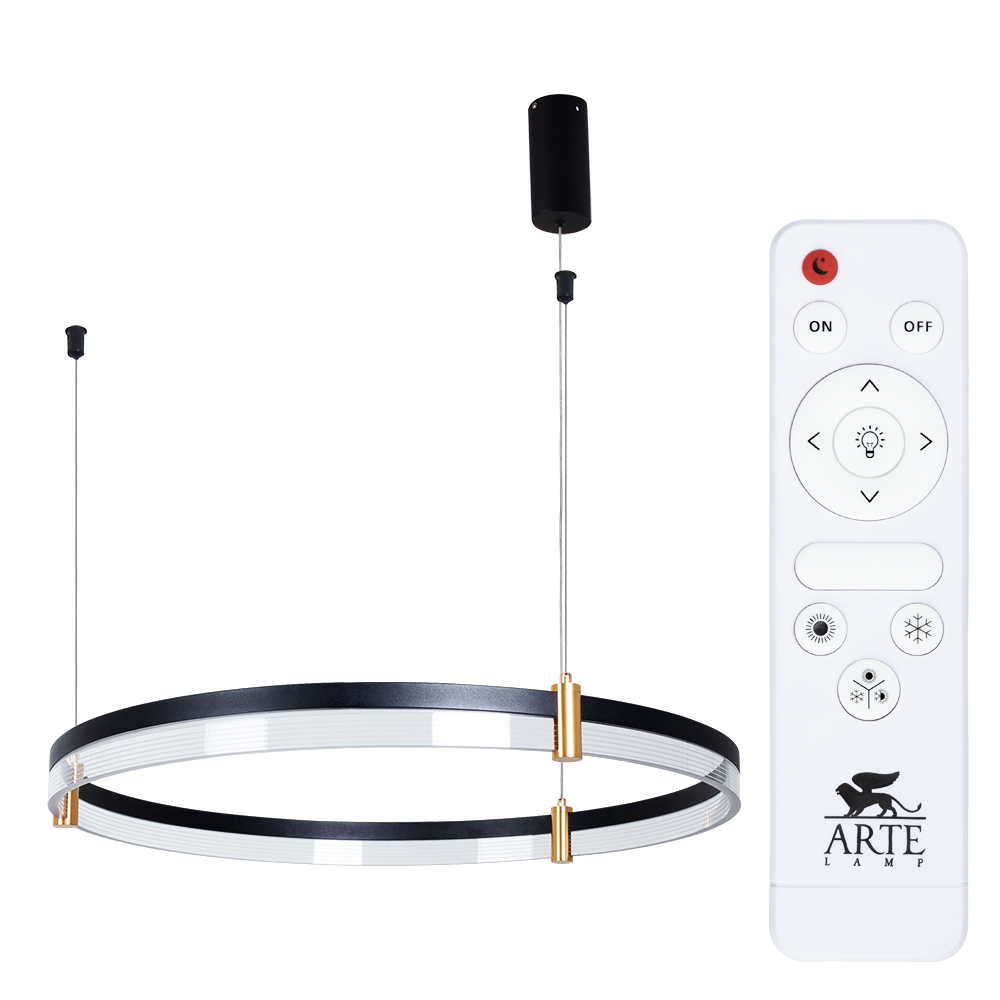 Подвесная люстра Arte Lamp MERCURY A2184SP-1BK