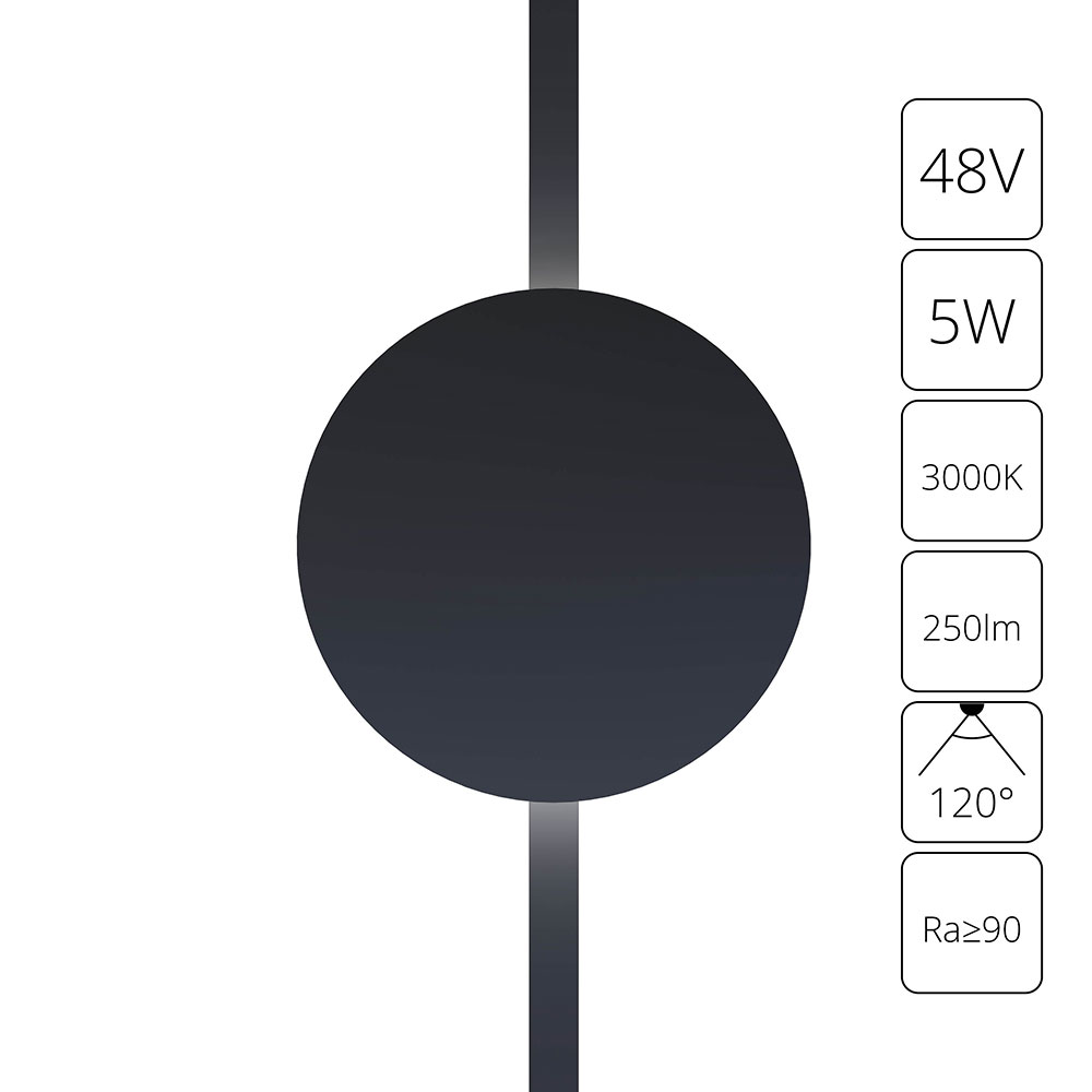 Магнитный трековый светильник Arte Lamp RAPID A1163PL-1BK