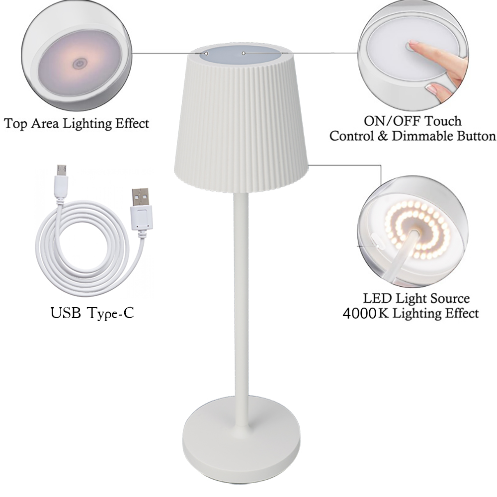 Уличный настольный светильник Arte Lamp FUYUE A1616LT-1WH