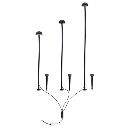 Грунтовый светильник Arte Lamp MOTUS A1081PA-3BK