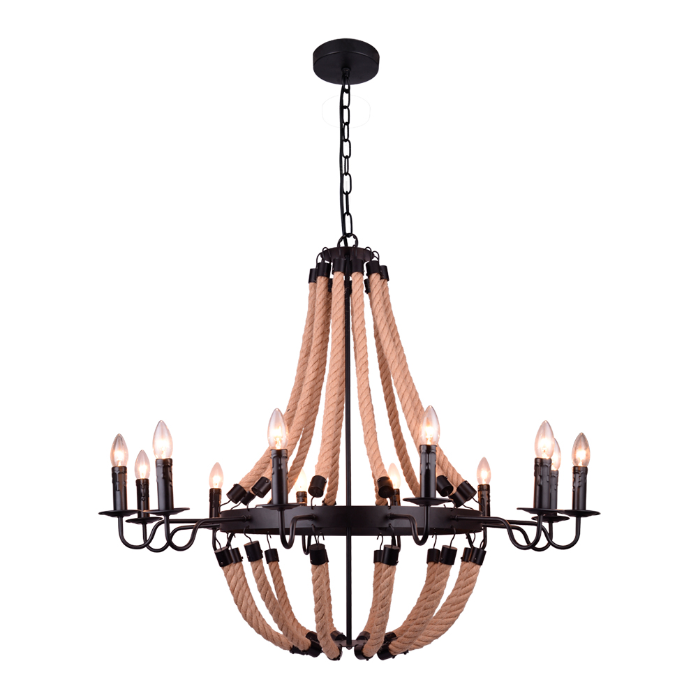 Люстра Arte Lamp MARSIGLIA A8956LM-12BK