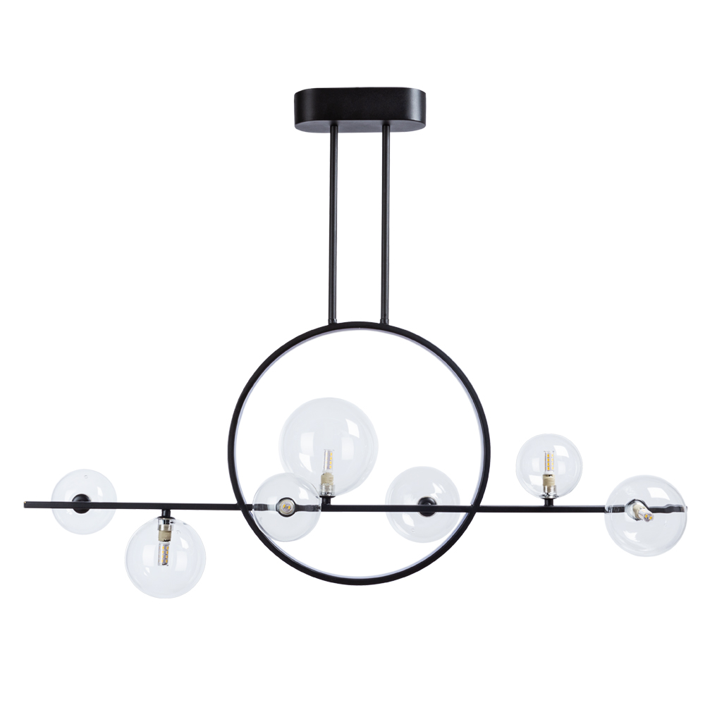 Люстра на штанге Arte Lamp SATURN A7791SP-59BK