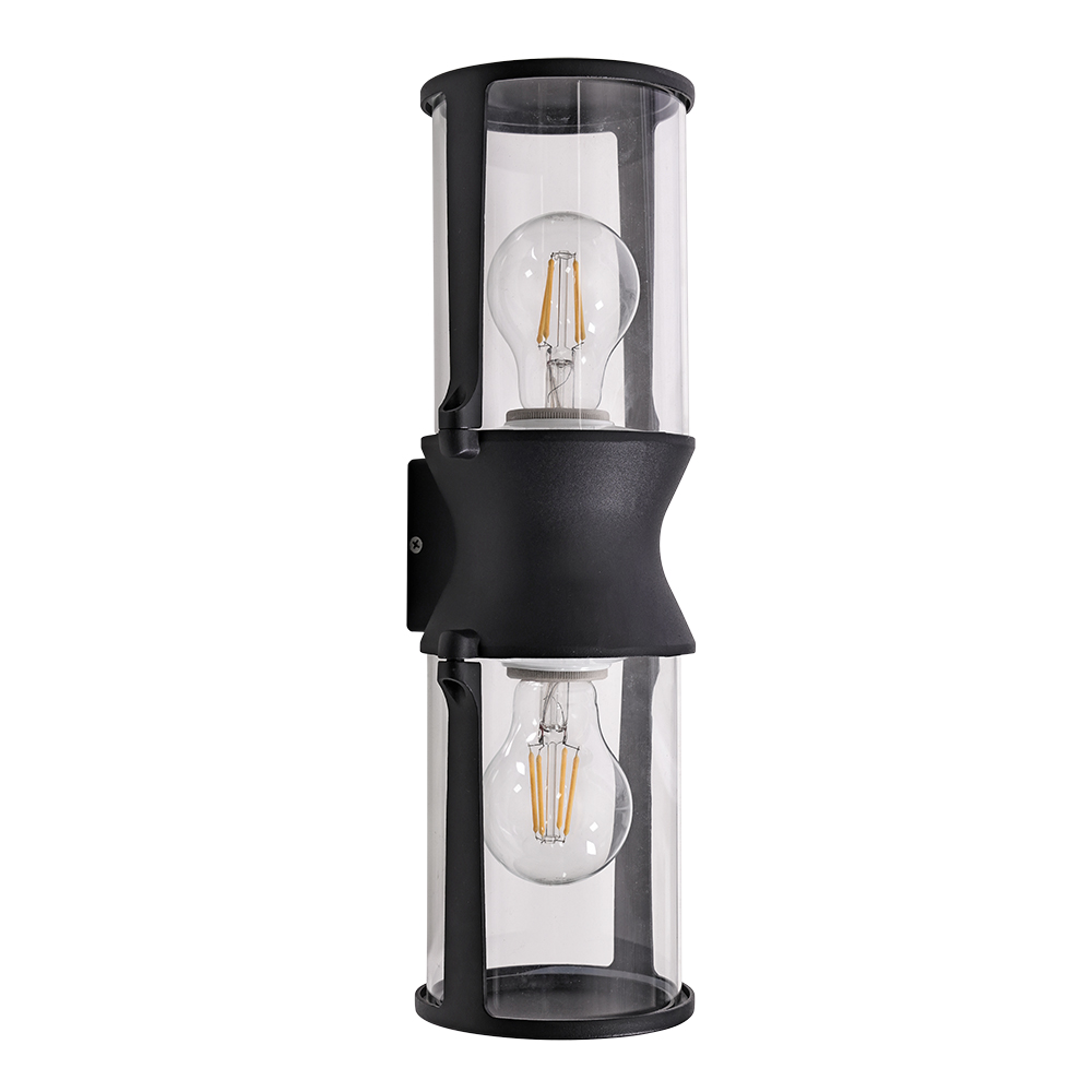 Уличный настенный светильник Arte Lamp MINCHIR A8306AL-2BK