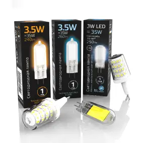 Капсульные лампы G4 / G9 / GY6.35 | интернет-магазин мягкой мебели и освещения Marko Kraus