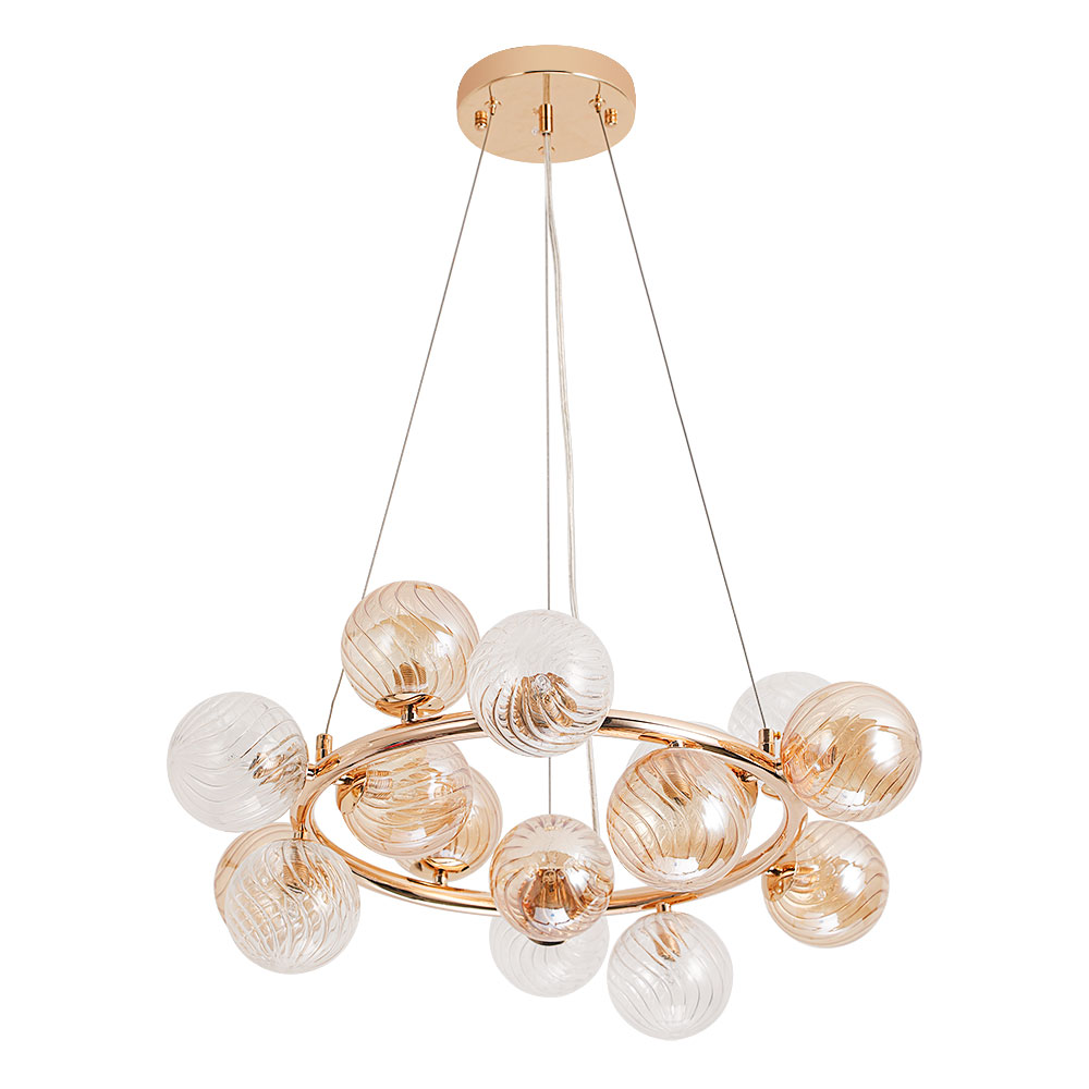 Подвесная люстра Arte Lamp ETEREO A5261LM-15GO