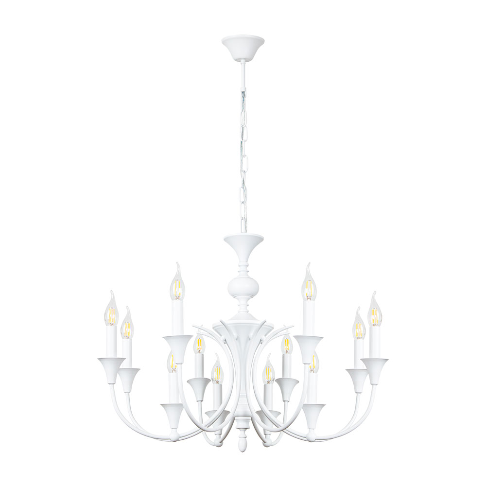 Подвесная люстра Arte Lamp COLLINETTA A4094LM-12WH