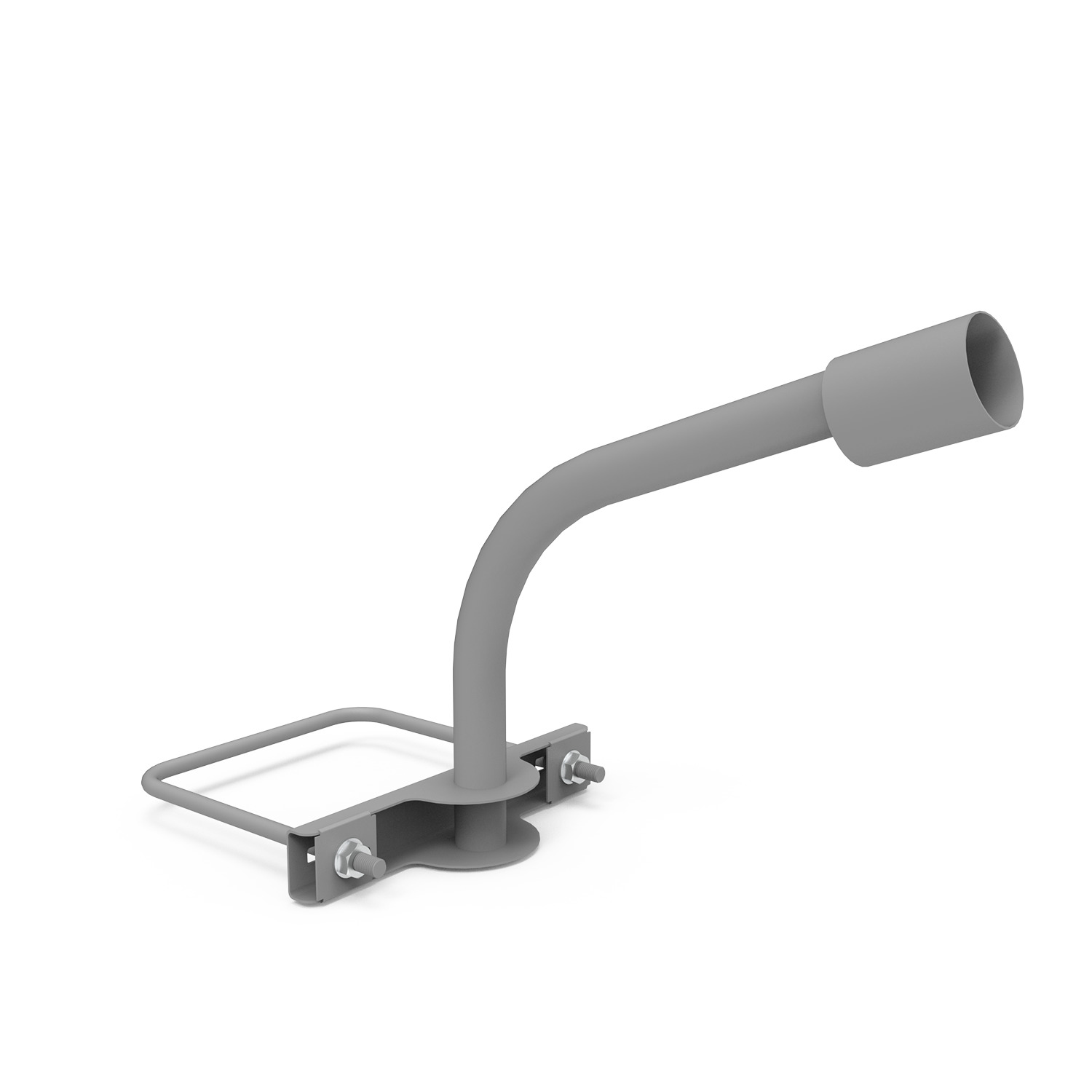 Кронштейн Gauss для уличных светильников на опору с 1 хомутом 625х460х280 D48мм 1/6 903265202