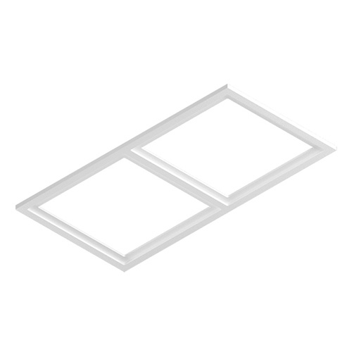 Рамка двойная под квадратные 85 41008-WH