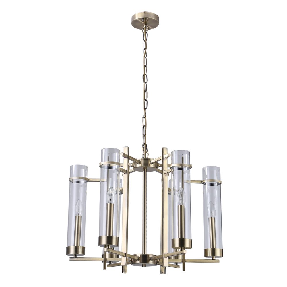 Подвесная люстра Arte Lamp HUGO A1688LM-6AB