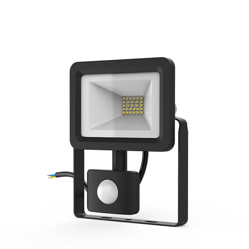 Прожектор Gauss Elementary-S 20W 1300lm 6500К 175-265V IP65 черный с датчиком движения LED 1/20 628511320