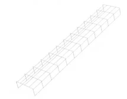 Решетка защитная для светильника ЛПО/ДПО 1320х230х96 1/5 903265601