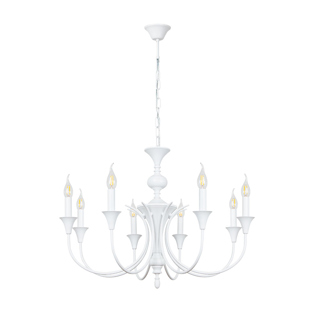 Подвесная люстра Arte Lamp COLLINETTA A4094LM-8WH