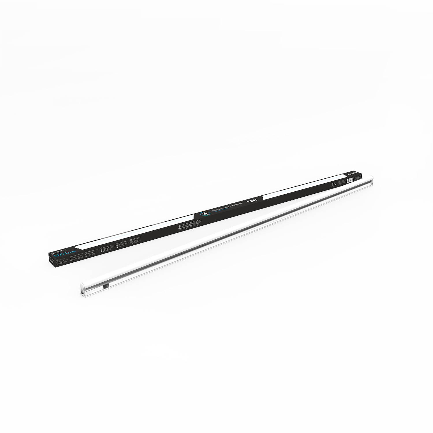 Светильник GAUSS LED TL линейный матовый 12W 6500K 865х22х37,1070лм, 1/25 130511312