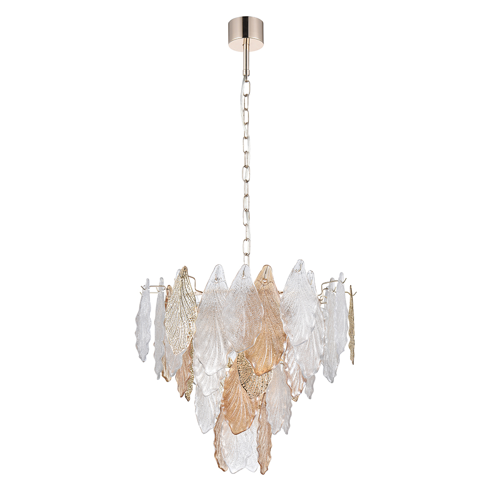 Подвесная люстра ARTE LAMP FELICITA A4080LM-12GO