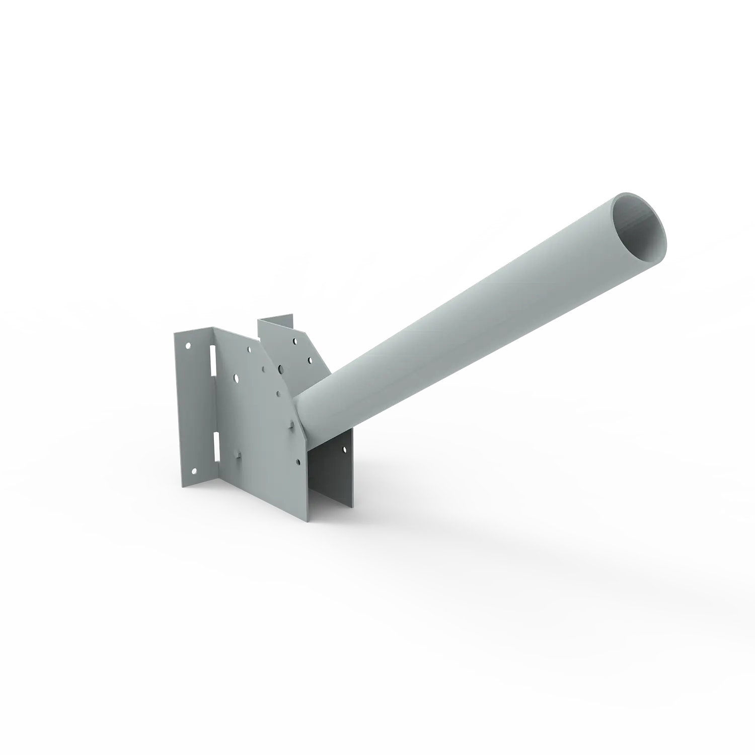 Кронштейн Gauss для уличных светильников с переменным углом 500*150*120 D48мм 1/10 903265105