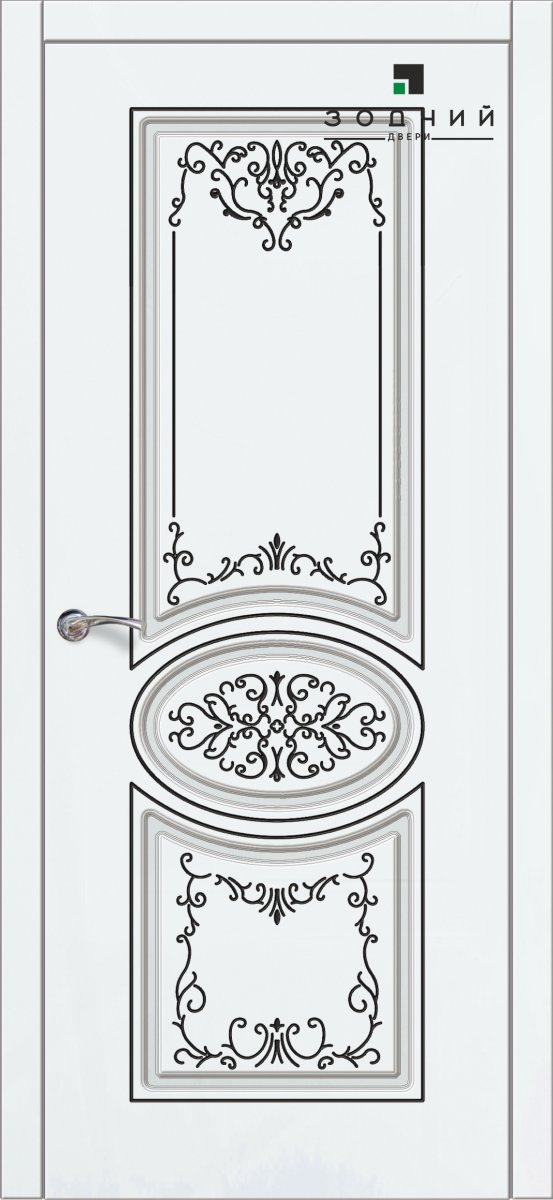 Межкомнатная дверь Патрисия 1 Патина