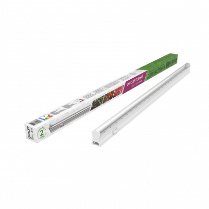 Светильник Gauss Fito для растений 8W 220lm 175-265V IP20 561*25*37мм, фиолет спектр LED 1/25 130411908