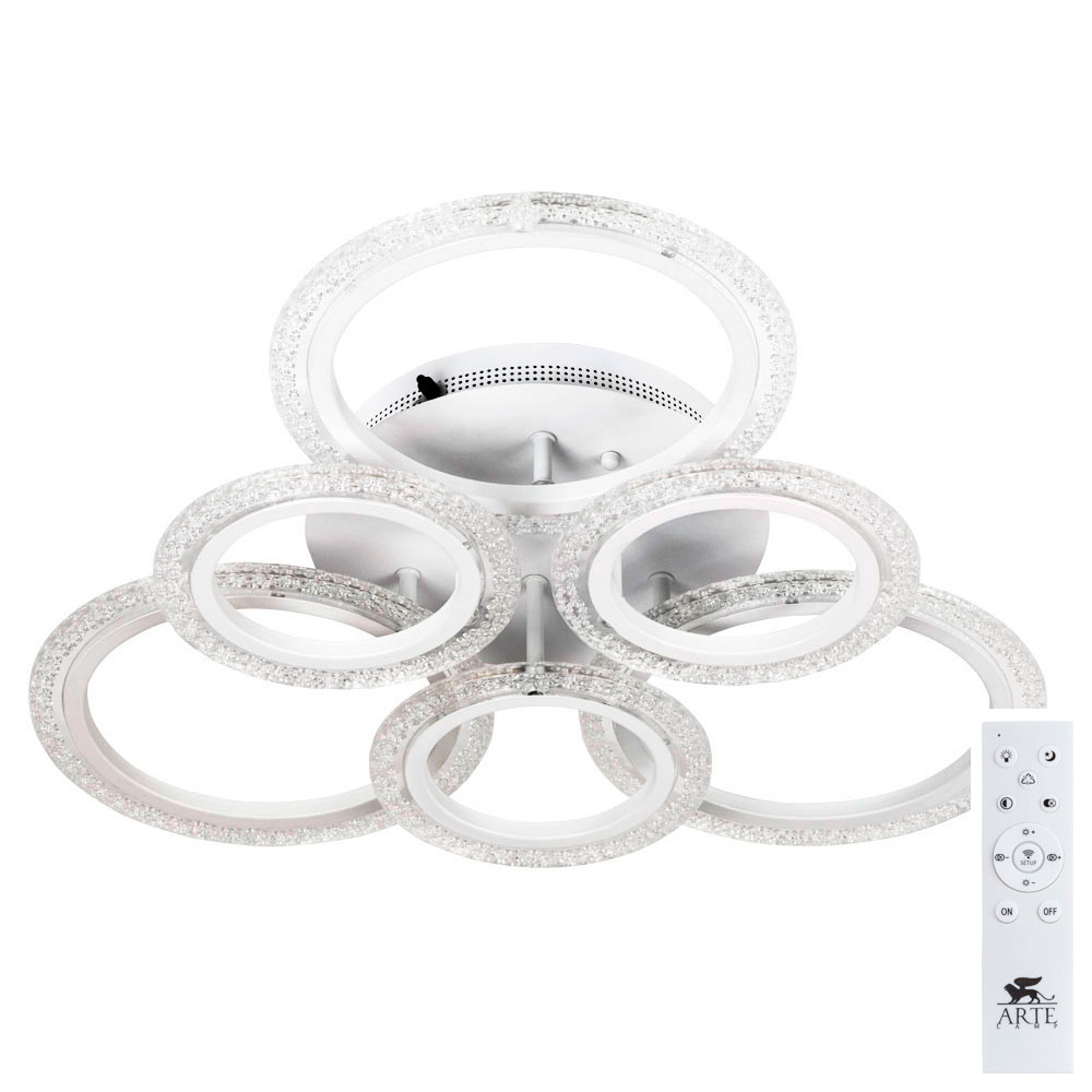 Потолочная люстра Arte Lamp CAMELIA A2533PL-60WH