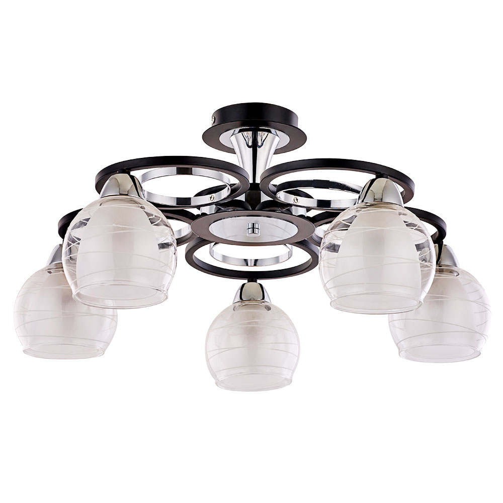 Потолочная люстра Arte Lamp GINEVRA A1604PL-5BK