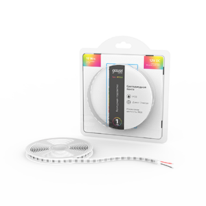 Лента Gauss Basic LED 5050/60 12V 10W/m 700lm/m RGB 10mm IP20 3m 1/100 BT054