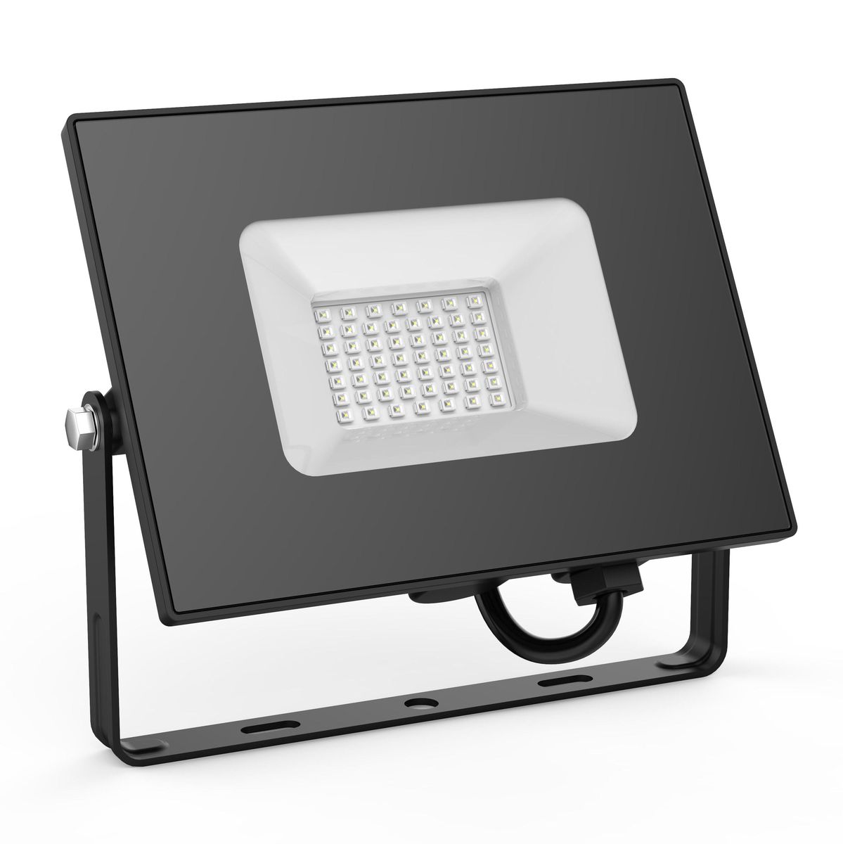 Прожектор Gauss Elementary 30W 2000lm зеленого свечения 175-265V IP65 черный LED 1/10 613100630