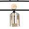 Потолочная люстра Arte Lamp GLAMORE A5076PL-3BK