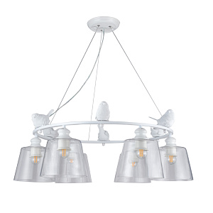 Подвесная люстра Arte Lamp PASSERO A4289LM-6WH