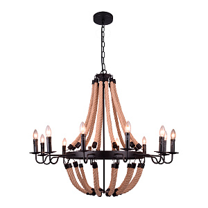 Люстра Arte Lamp MARSIGLIA A8956LM-12BK