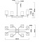 Люстра Divinare FAWARIS 4504/17 LM-8