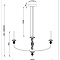 Подвесная люстра Divinare CAPELLO 4947/01 SP-8