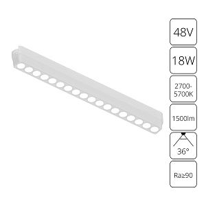 Магнитный трековый светильник Arte Lamp RAPID SMART A2969PL-1WH