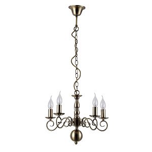 Подвесная люстра Arte Lamp ISABEL A1129LM-5AB