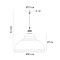 Подвесной светильник Arte Lamp CAPPELLO A7039SP-1BK