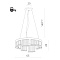 Люстра Divinare CHARLIE 6817/02 SP-10