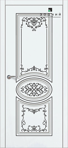 Межкомнатная дверь Патрисия 1 Патина