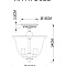 Потолочная люстра Arte Lamp BELL A7771PL-3CC