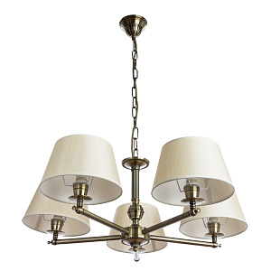 Подвесная люстра Arte Lamp YORK A2273LM-5AB
